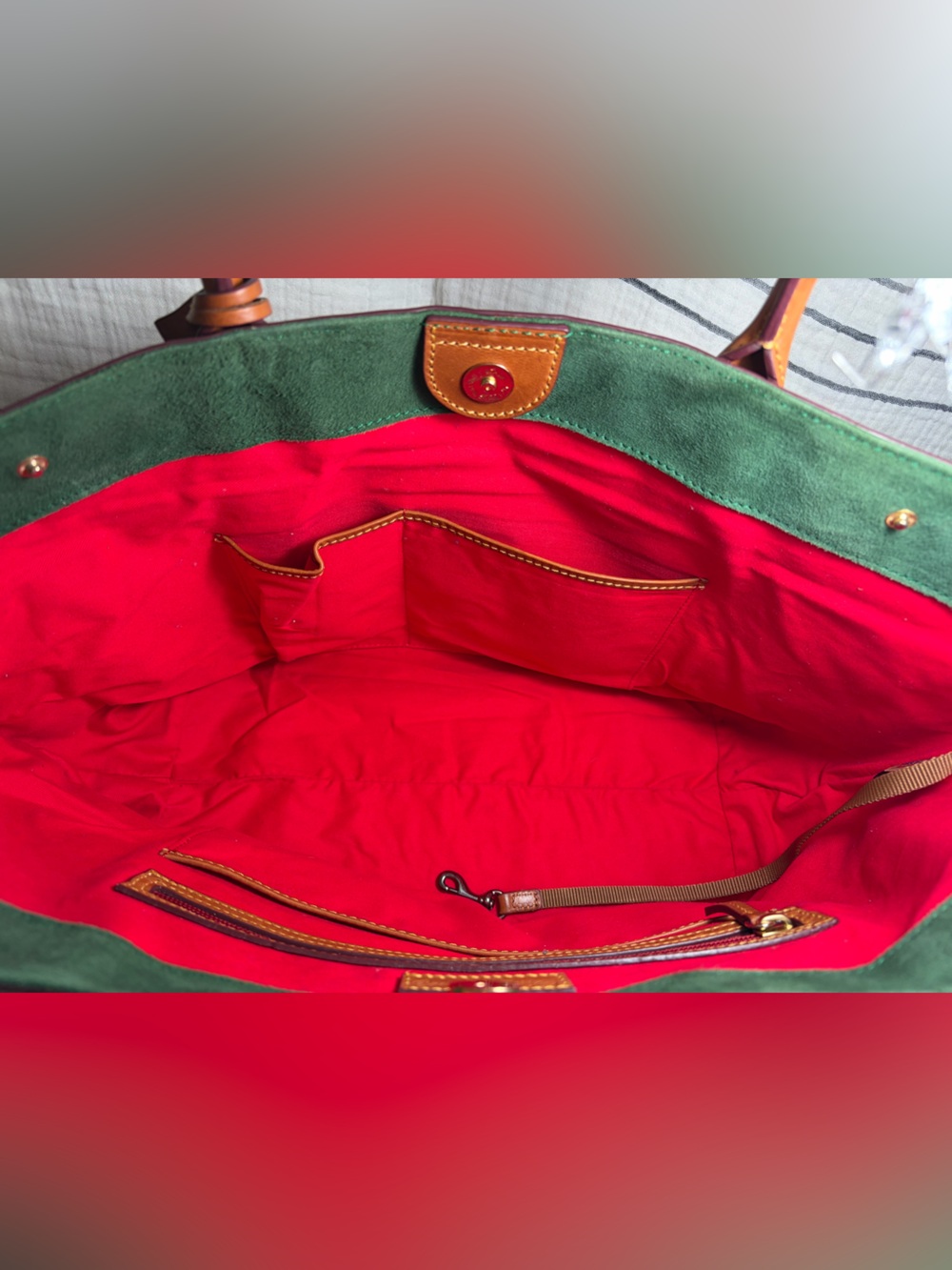 Dooney & Bourke Florentine Medium Russel Tote Bag - Picture 11 of 13